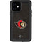 NHL Ottawa Senators Distressed iPhone 12 Waterproof Case