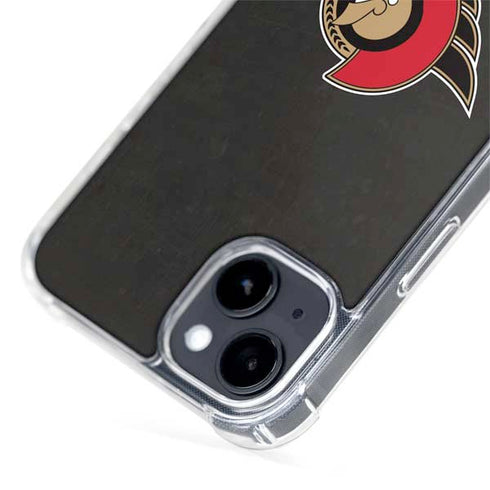 NHL Ottawa Senators Distressed iPhone 13 MagSafe Case
