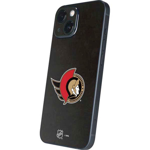 NHL Ottawa Senators Distressed iPhone 13 Mini Skin