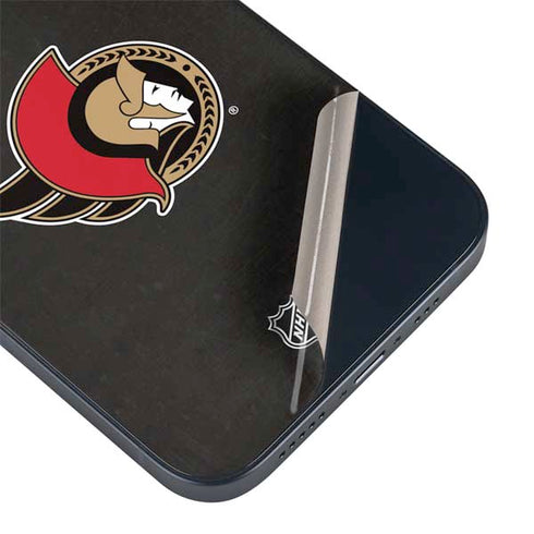 NHL Ottawa Senators Distressed iPhone 13 Mini Skin