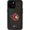 NHL Ottawa Senators Distressed iPhone 13 Mini Waterproof Case