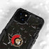 NHL Ottawa Senators Distressed iPhone 13 Mini Waterproof Case
