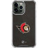 NHL Ottawa Senators Distressed iPhone 13 Pro Max Clear Case