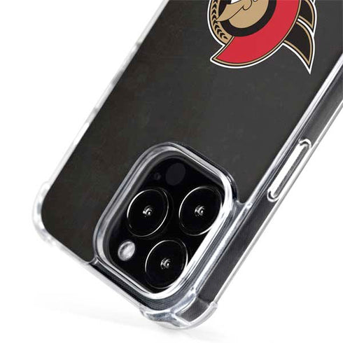 NHL Ottawa Senators Distressed iPhone 14 Pro MagSafe Case