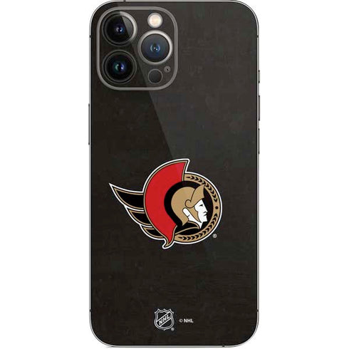 NHL Ottawa Senators Distressed iPhone 14 Pro Max Skin