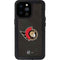 NHL Ottawa Senators Distressed iPhone 14 Pro Max Waterproof Case