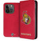 NHL Ottawa Senators Distressed iPhone 15 Pro Folio Case