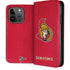 NHL Ottawa Senators Distressed iPhone 15 Pro Folio Case