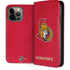 NHL Ottawa Senators Distressed iPhone 15 Pro Max Folio Case