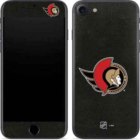 NHL Ottawa Senators Distressed iPhone 8 Skin