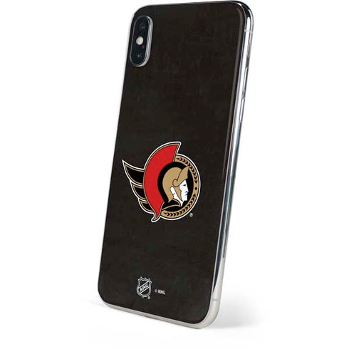 NHL Ottawa Senators Distressed iPhone XS Skin