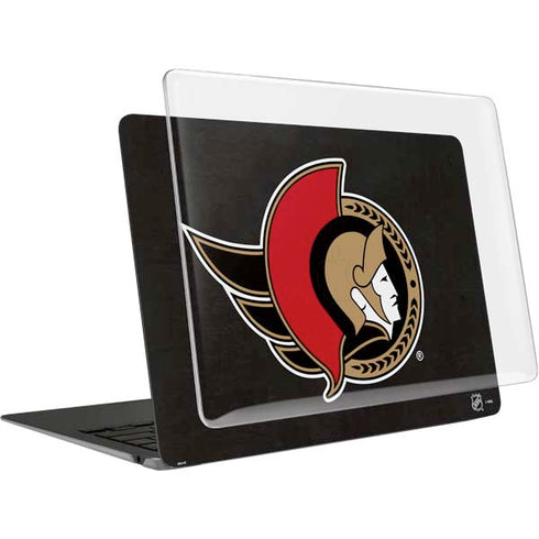 NHL Ottawa Senators Distressed MacBook Air 13in (2020) Case plus Skin
