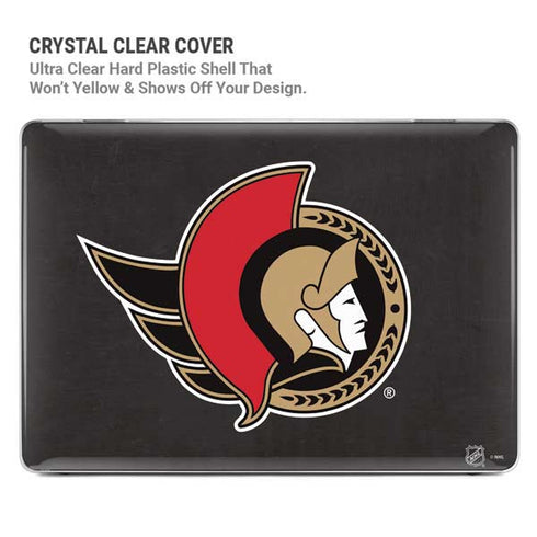 NHL Ottawa Senators Distressed MacBook Pro 16in (2021-25) Case plus Skin