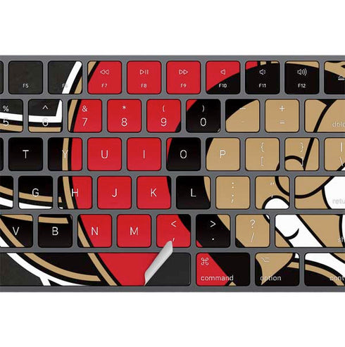 NHL Ottawa Senators Distressed Magic Keyboard with Numeric Keypad Skin