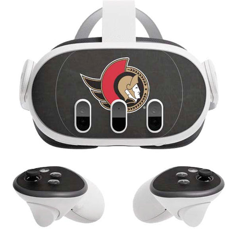 NHL Ottawa Senators Distressed Meta Quest 3 Skin