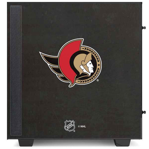 NHL Ottawa Senators Distressed NZXT H510 Compact ATX Mid-Tower Case Skin