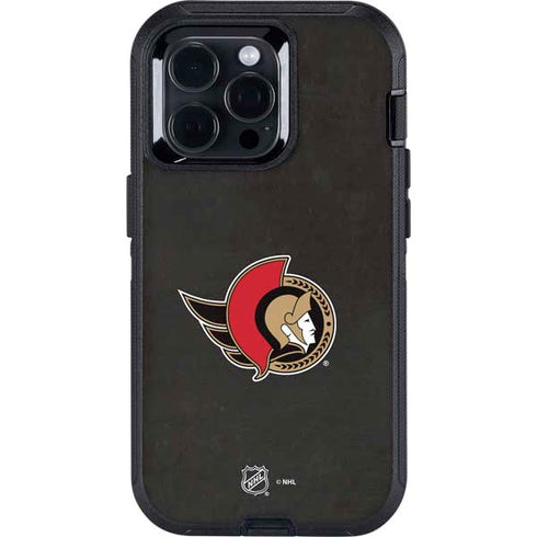 NHL Ottawa Senators Distressed Otterbox Defender iPhone Skin