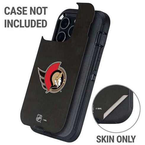 NHL Ottawa Senators Distressed Otterbox Defender iPhone Skin