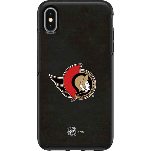 NHL Ottawa Senators Distressed Otterbox Symmetry iPhone Skin