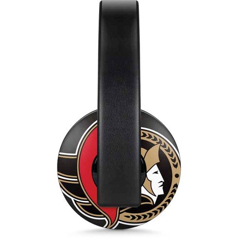 NHL Ottawa Senators Distressed PlayStation 4 Gold Wireless Headset Skin