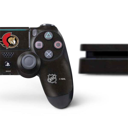NHL Ottawa Senators Distressed PS4 Slim Bundle Skin