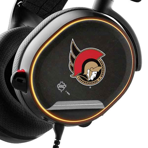 NHL Ottawa Senators Distressed SteelSeries Arctis 5 Skin