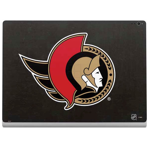 NHL Ottawa Senators Distressed Surface Book 2 15in Skin