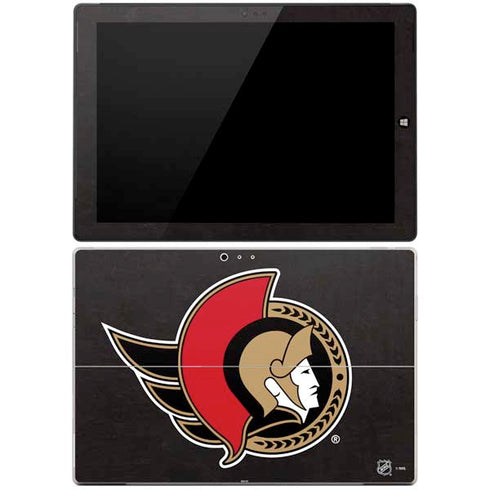 NHL Ottawa Senators Distressed Surface Pro 3 Skin