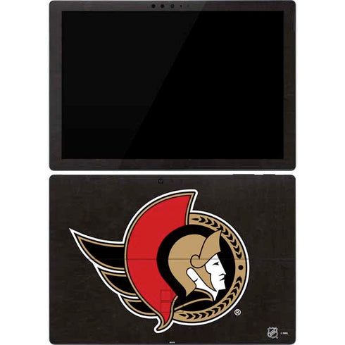 NHL Ottawa Senators Distressed Surface Pro 7 Skin