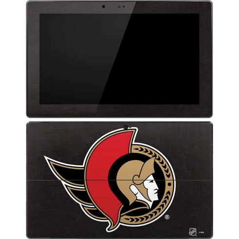 NHL Ottawa Senators Distressed Surface Pro Tablet Skin