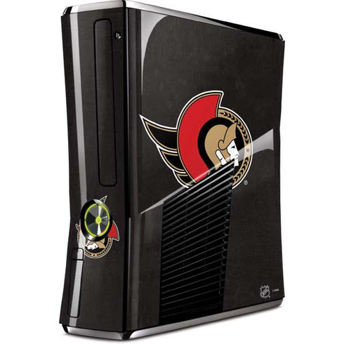 NHL Ottawa Senators Distressed Xbox 360 Slim (2010) Skin