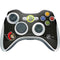 NHL Ottawa Senators Distressed Xbox 360 Wireless Controller Skin