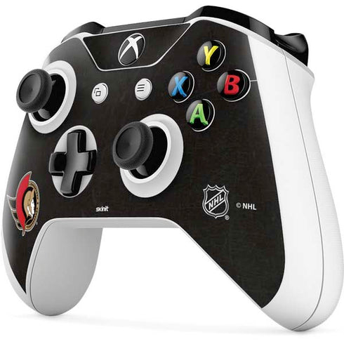 NHL Ottawa Senators Distressed Xbox One S All-Digital Edition Bundle Skin