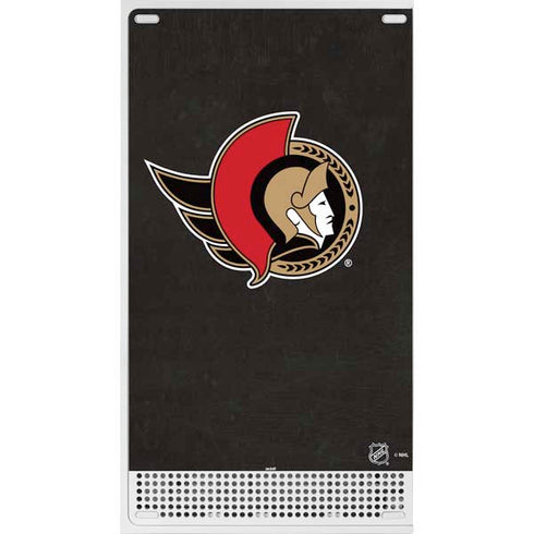 NHL Ottawa Senators Distressed Xbox Series S Console Skin