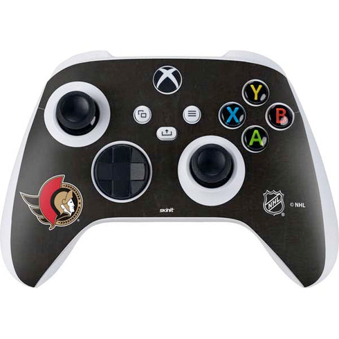 NHL Ottawa Senators Distressed Xbox Series S Controller Skin