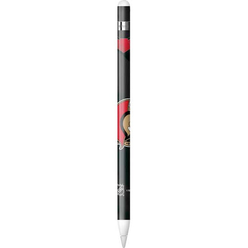 NHL Ottawa Senators Home Jersey Apple Pencil (1st Gen, 2017) Skin