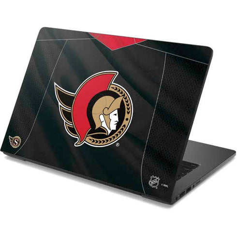 NHL Ottawa Senators Home Jersey Dell Chromebook Skin