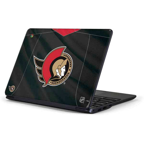 NHL Ottawa Senators Home Jersey Samsung Chromebook Skin