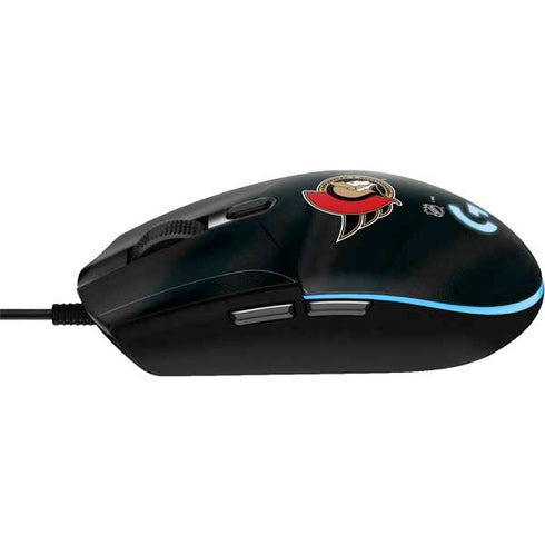 NHL Ottawa Senators Home Jersey G203 Prodigy RGB Wired Gaming Mouse Skin
