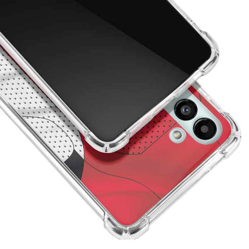 NHL Ottawa Senators Home Jersey Galaxy A13 5G Clear Case