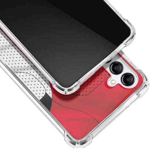NHL Ottawa Senators Home Jersey Galaxy A14 5G Clear Case