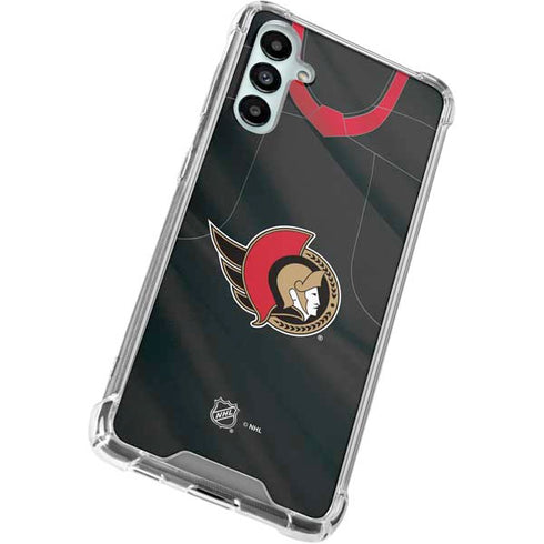 NHL Ottawa Senators Home Jersey Galaxy A15 5G Clear Case