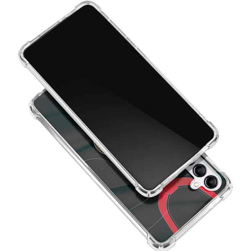 NHL Ottawa Senators Home Jersey Galaxy A15 5G Clear Case