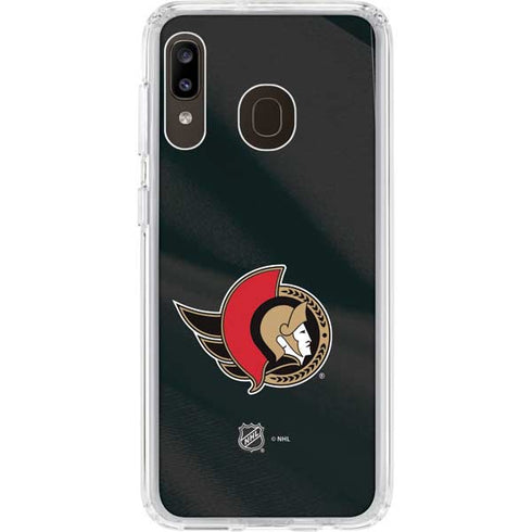 NHL Ottawa Senators Home Jersey Galaxy A20 Clear Case