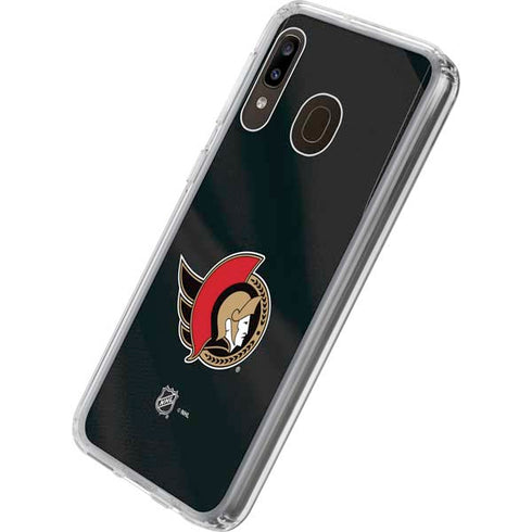 NHL Ottawa Senators Home Jersey Galaxy A20 Clear Case