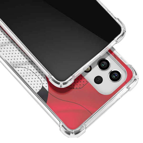 NHL Ottawa Senators Home Jersey Galaxy A53 5G Clear Case