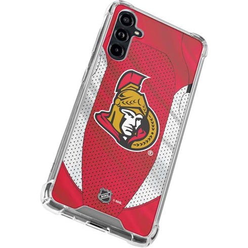 NHL Ottawa Senators Home Jersey Galaxy A54 5G Clear Case