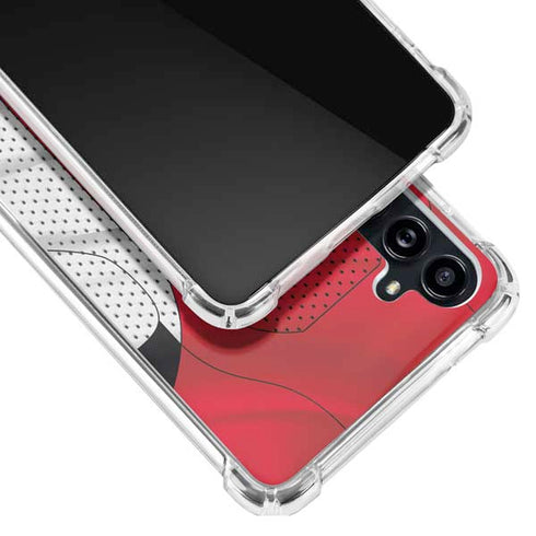 NHL Ottawa Senators Home Jersey Galaxy A54 5G Clear Case