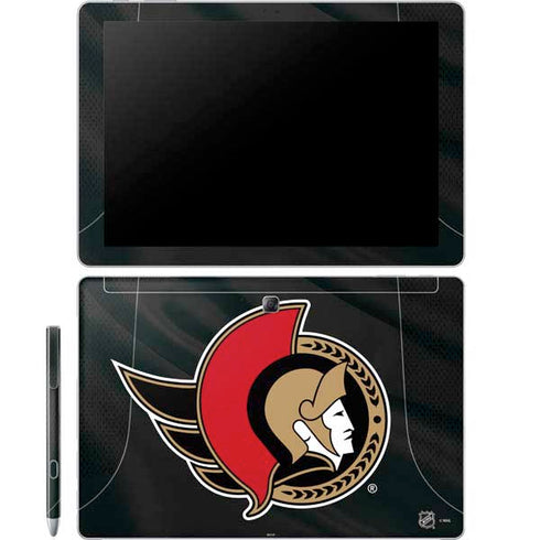 NHL Ottawa Senators Home Jersey Galaxy Book 12in Skin