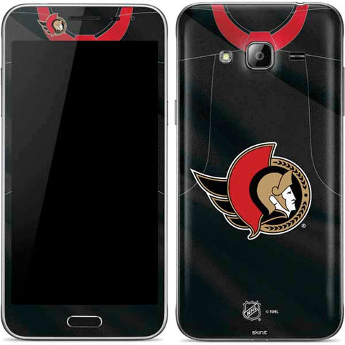 NHL Ottawa Senators Home Jersey Galaxy J3 Skin